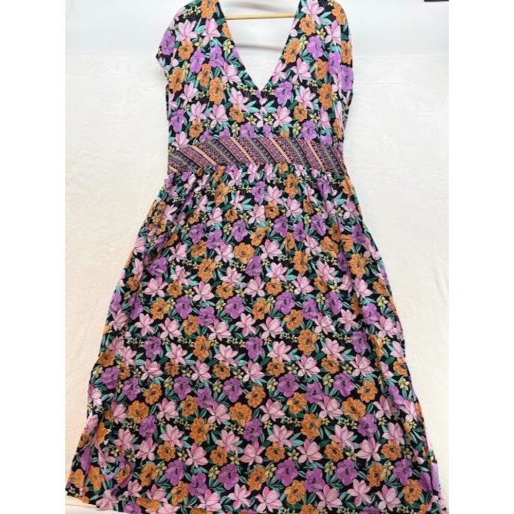 Women's Swimsuits for all Size 14/16 Maxi Dress Coverup‎ Floral